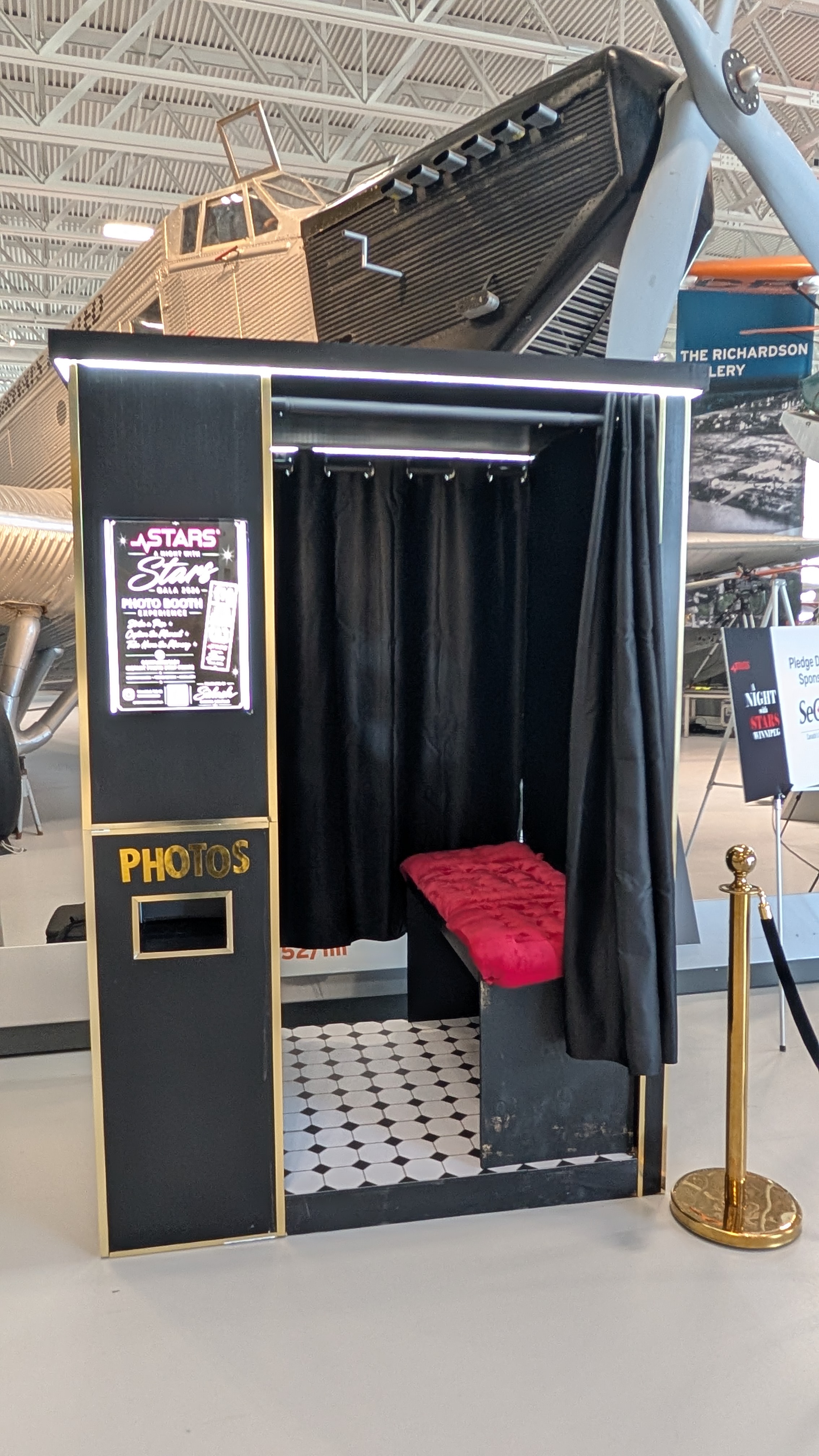 Enclosed Photo Booth Rental by Sidash Events Rentals