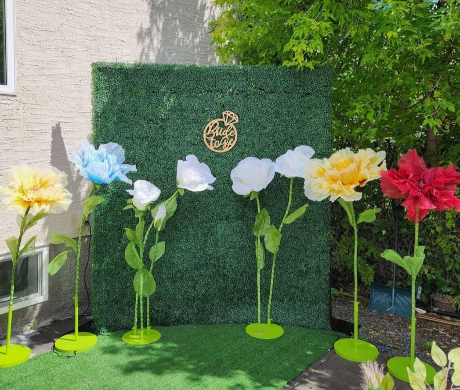 Flower Wall Rentals by Sidash Events Rentals